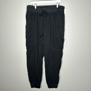 NWT Calia Mid Rise Seamed Jogger Journey Collection Size XL Black